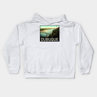 Dubuque Scenic Bluffs Kids Hoodie